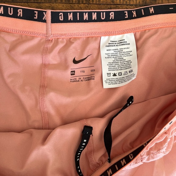 Nike Women's Mauve Athletic Shorts - Picture 4 of 4